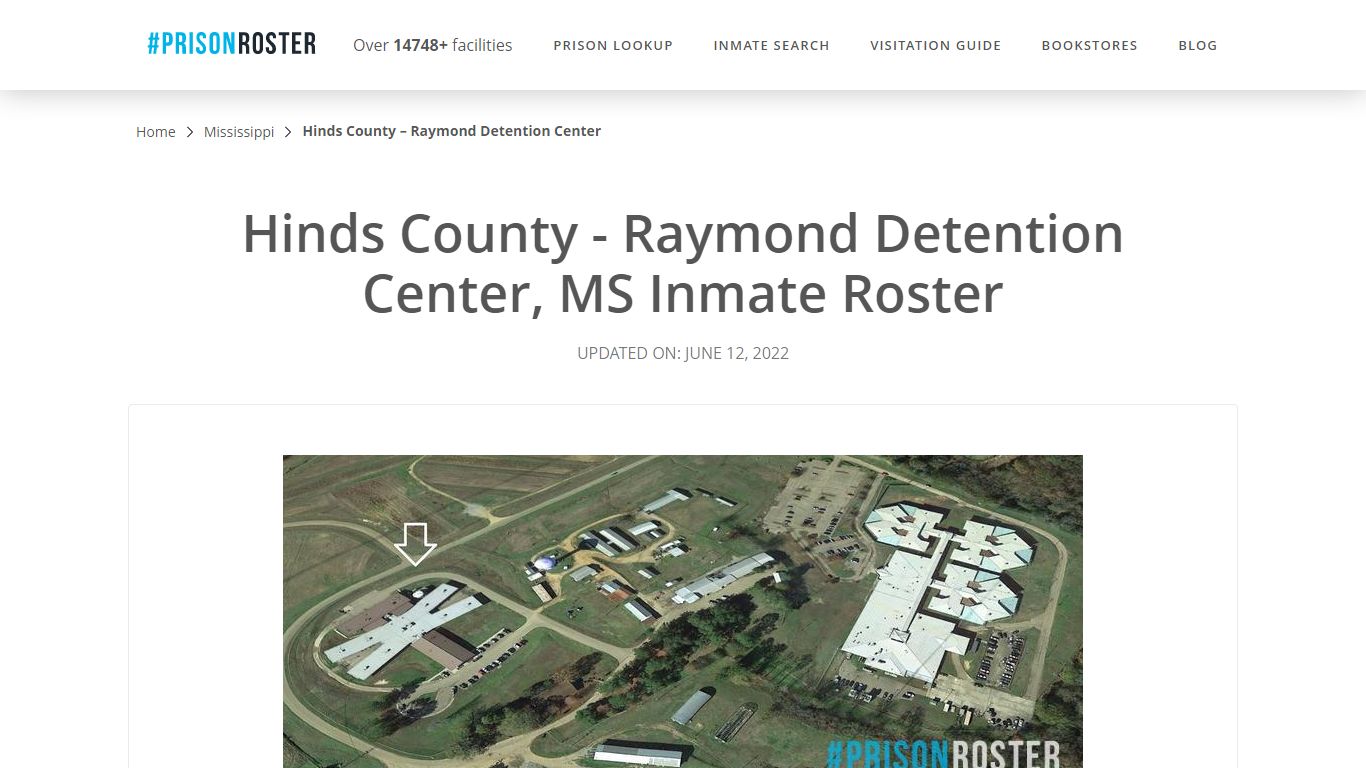 Hinds County - Raymond Detention Center, MS Inmate Roster